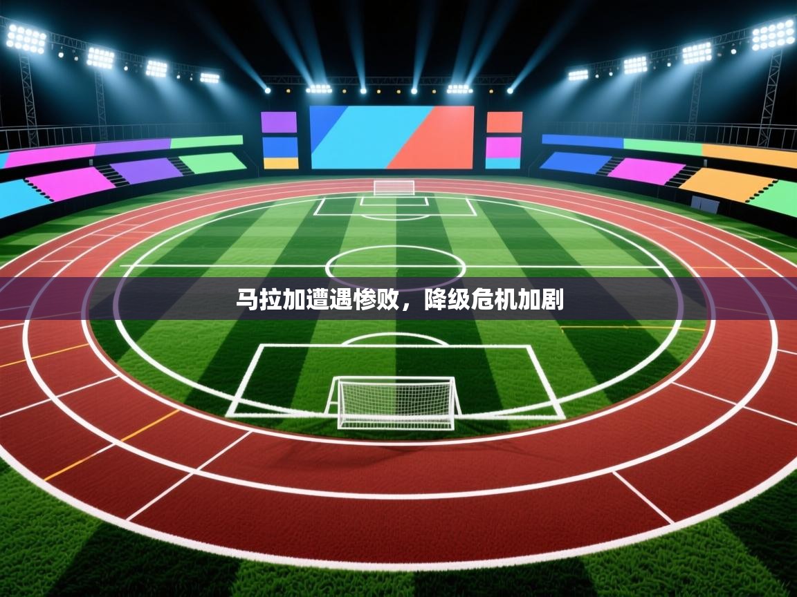 马拉加遭遇惨败，降级危机加剧